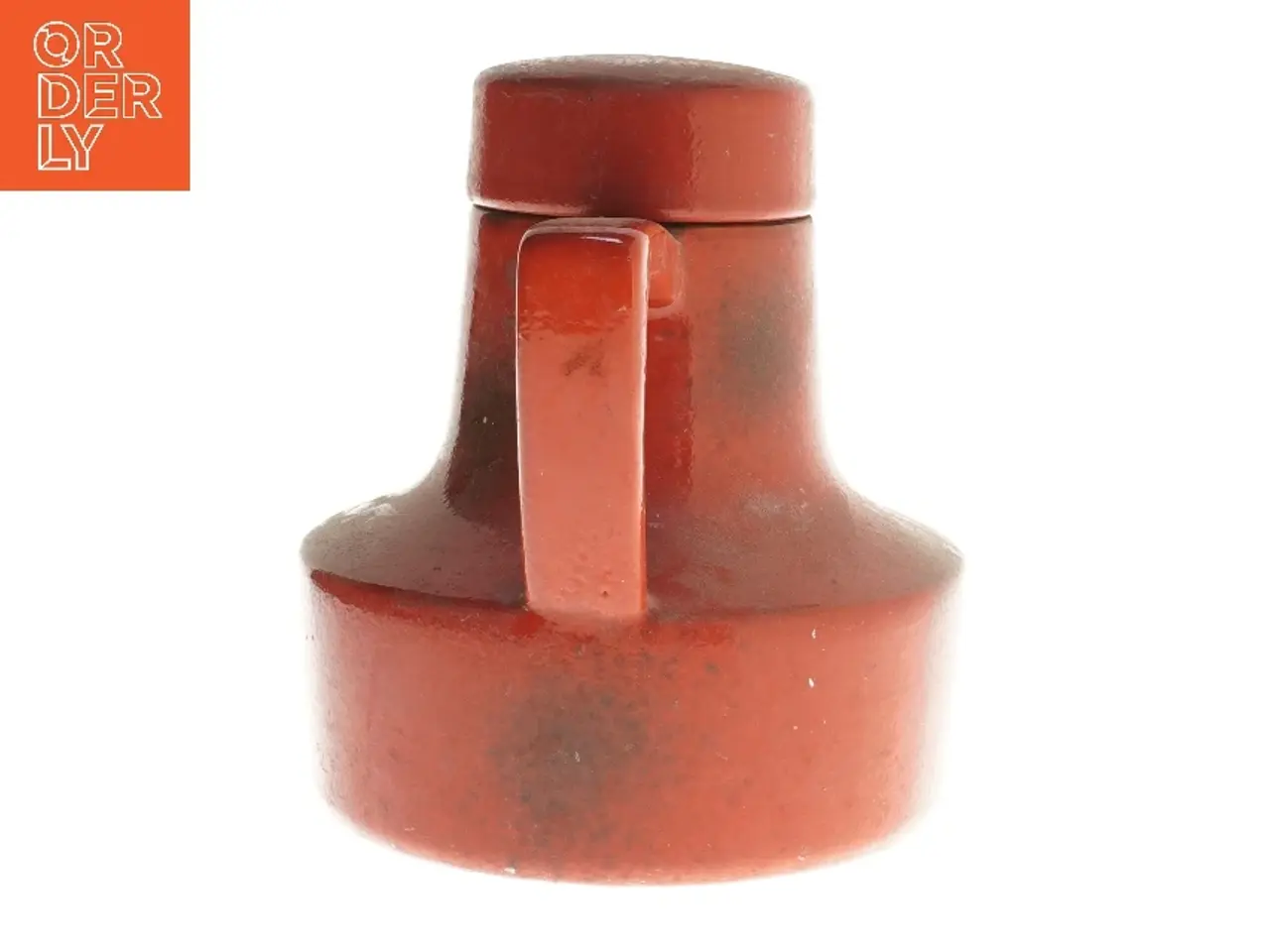 Billede 2 - Rød keramisk kande (str. 18,5 cm)