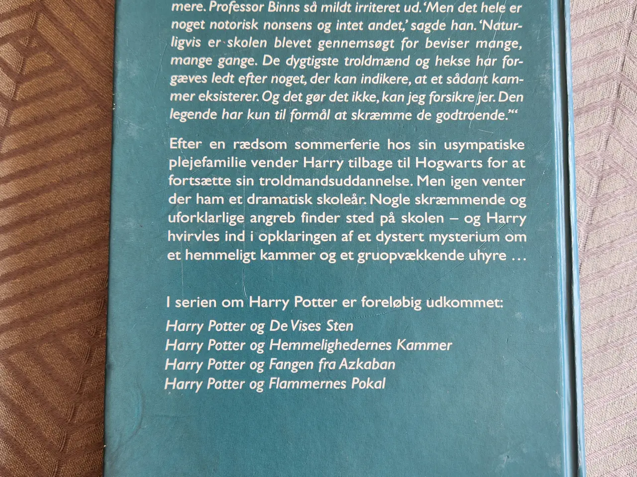 Billede 2 - Harry Potter og hemmelighedernes kammer