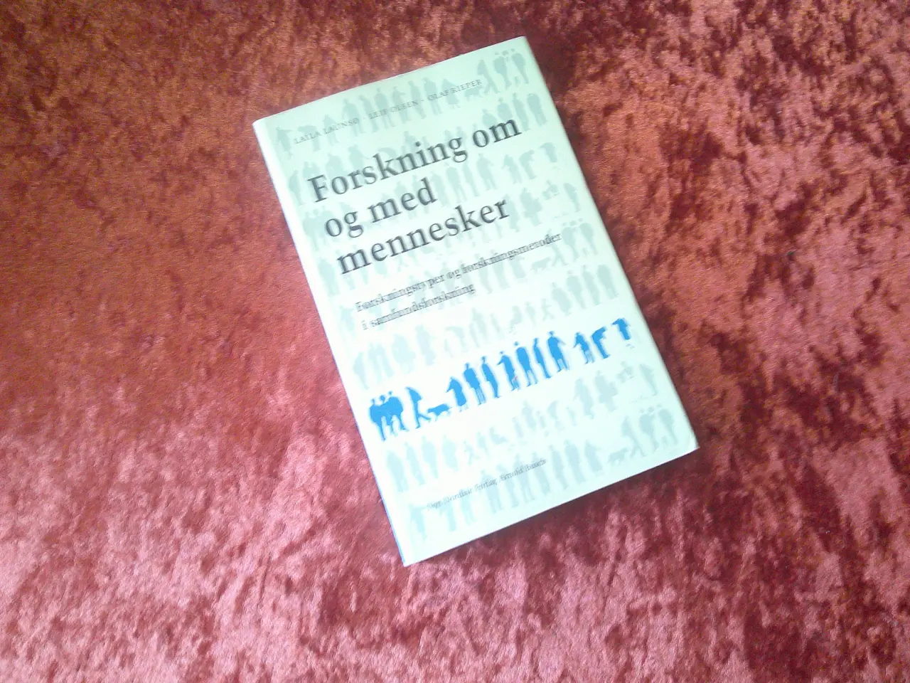 Billede 1 - Forskning om og med mennesker, Laila Launsø