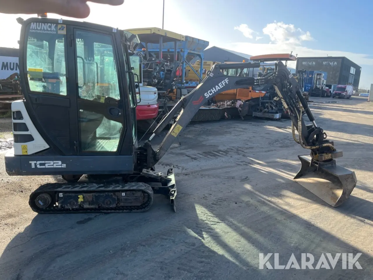 Billede 6 - Gravemaskine Schaeff TC22 med Rotortilt