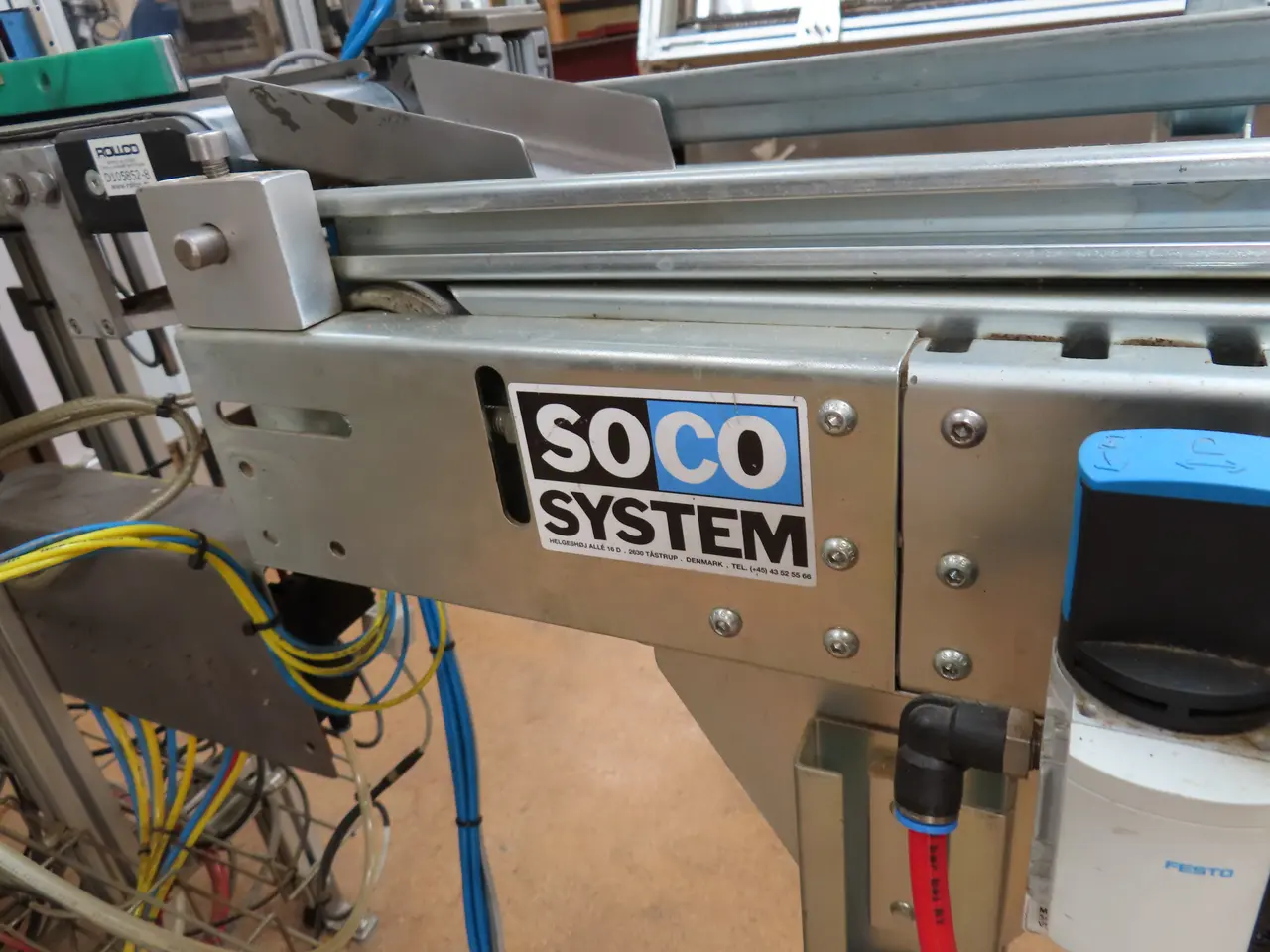 Billede 7 - Transportbånd SOCO SYSTEM Polymax 2ELO16G