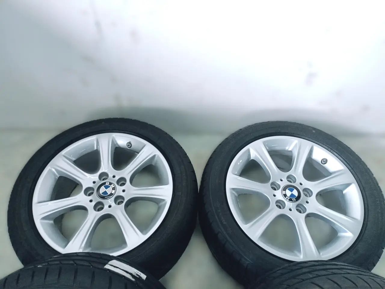 Billede 4 - 5x120 17" IS/ET37 nav 72,6ø BMW sommersæt inkl.TPM