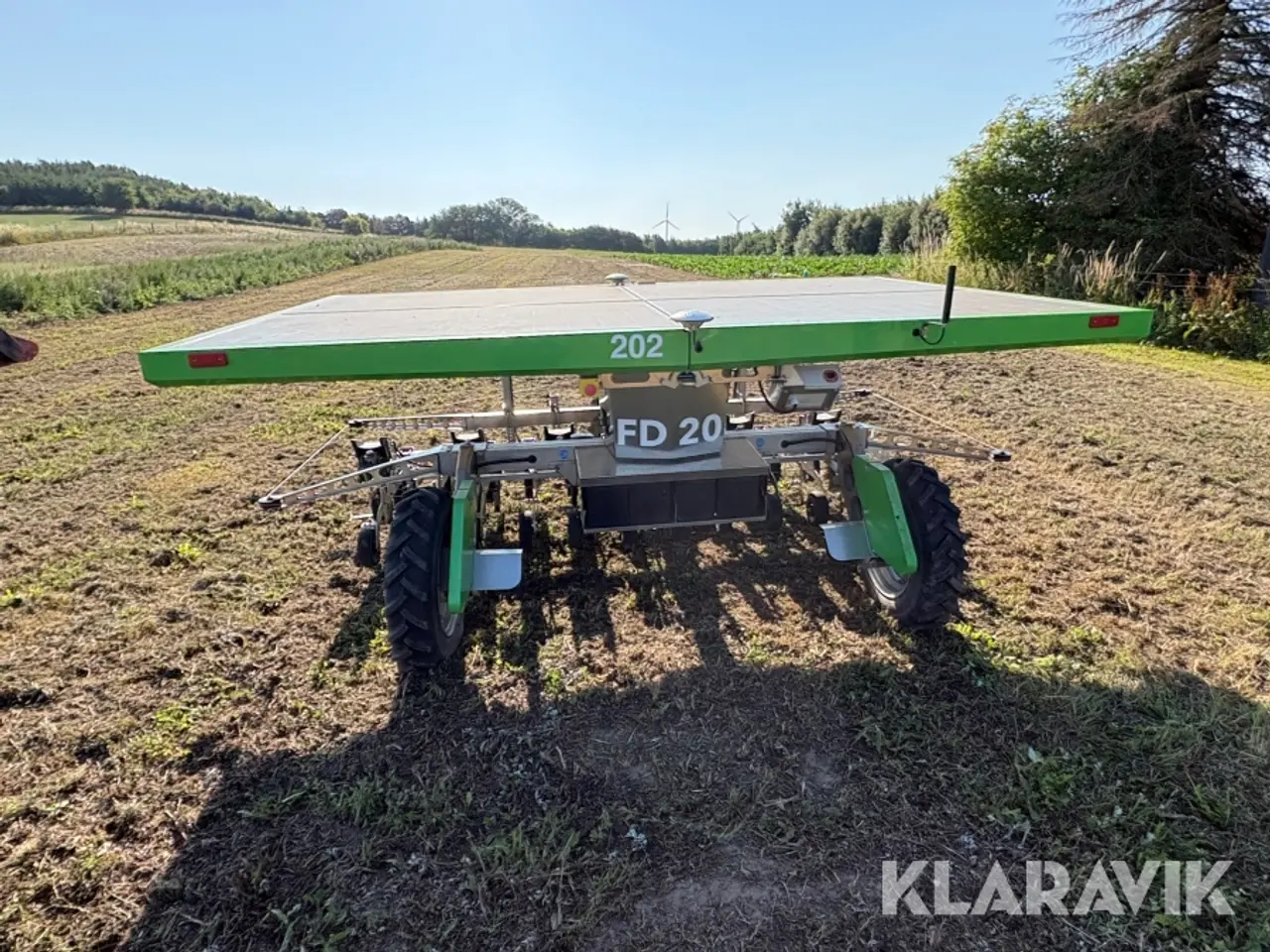 Billede 5 - Robot såmaskine samt raderenser Farmdruid FD20