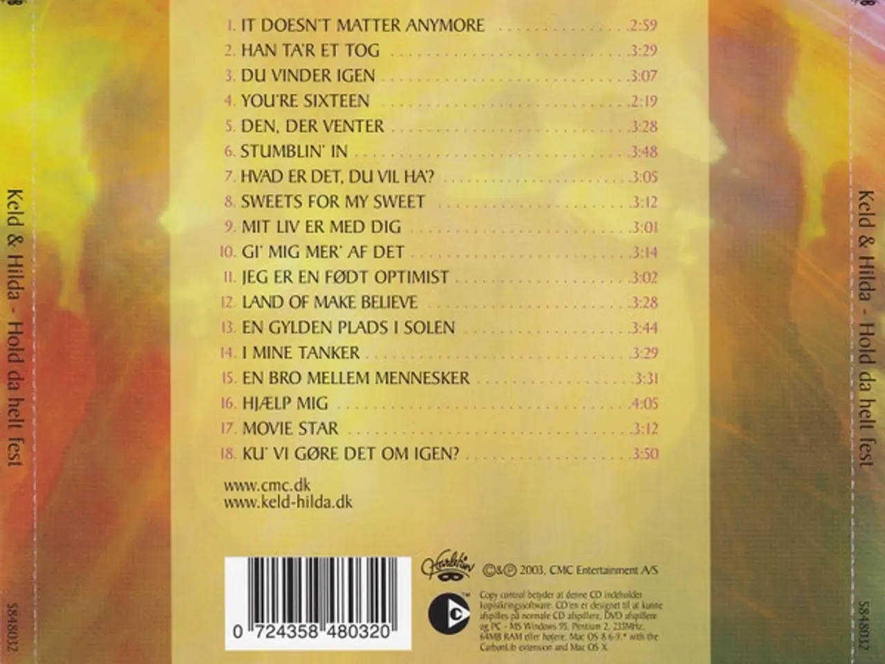 Billede 3 - Keld & Hilda – Hold Da Helt Fest – CD