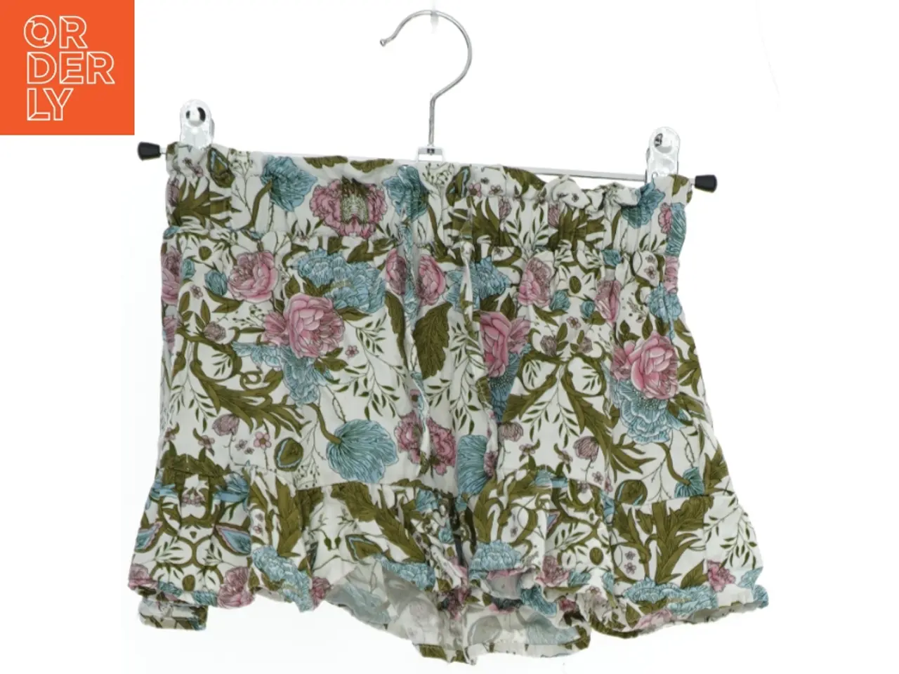 Billede 1 - Kort nederdel med blomsterprint fra Name It (str. 98)