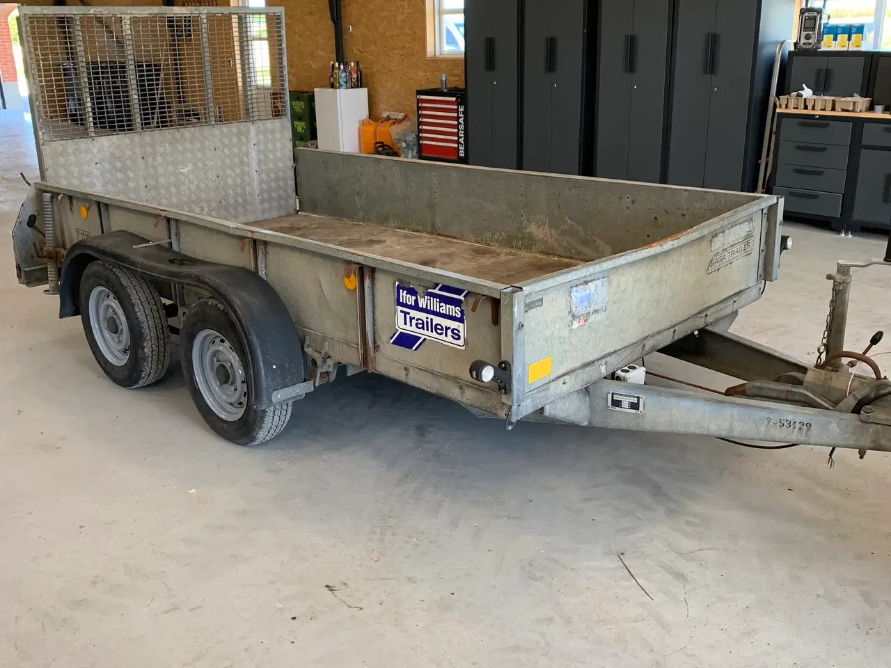 Billede 2 - Ifor Williams 2700 kg maskintrailer 