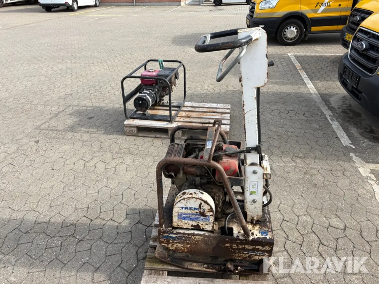 Billede 2 - Pladevibrator Tremix MV205 1 styk