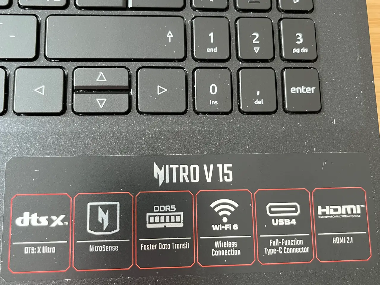 Billede 5 - Acer Nitro V15 Gaming Laptop – RTX 4060 / Ryzen 7
