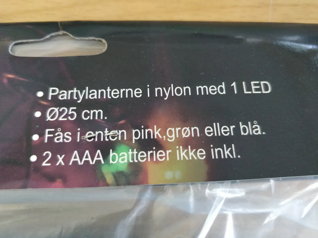 Billede 5 - Partylanterne