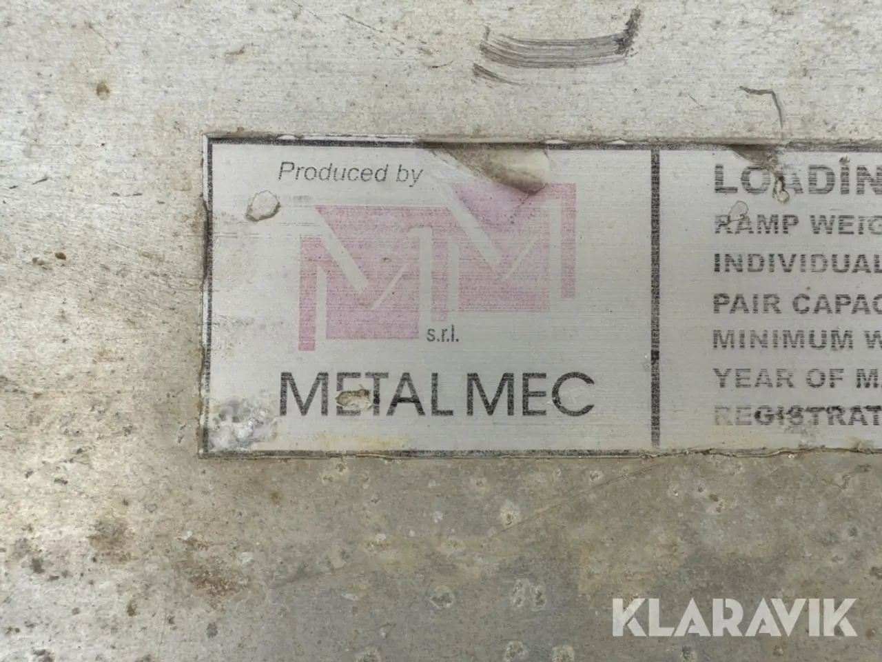 Billede 7 - Ramper Metalmec M170/35S 2 styks