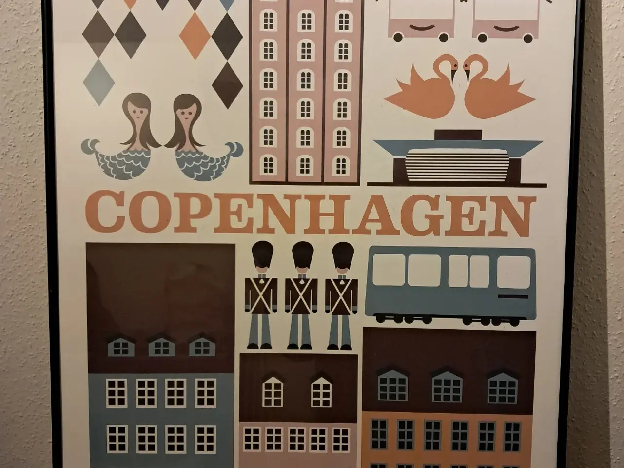 Billede 1 - Ferm Living "Copenhagen" plakat