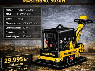 Pladevibrator Masterpac 5030H