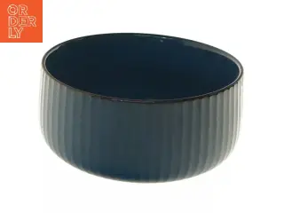 Blå skål (str. Ø 15,5 cm)