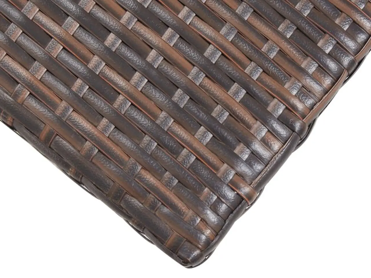 Billede 4 - Tebord 50 x 50 x 47 cm polyrattan brun