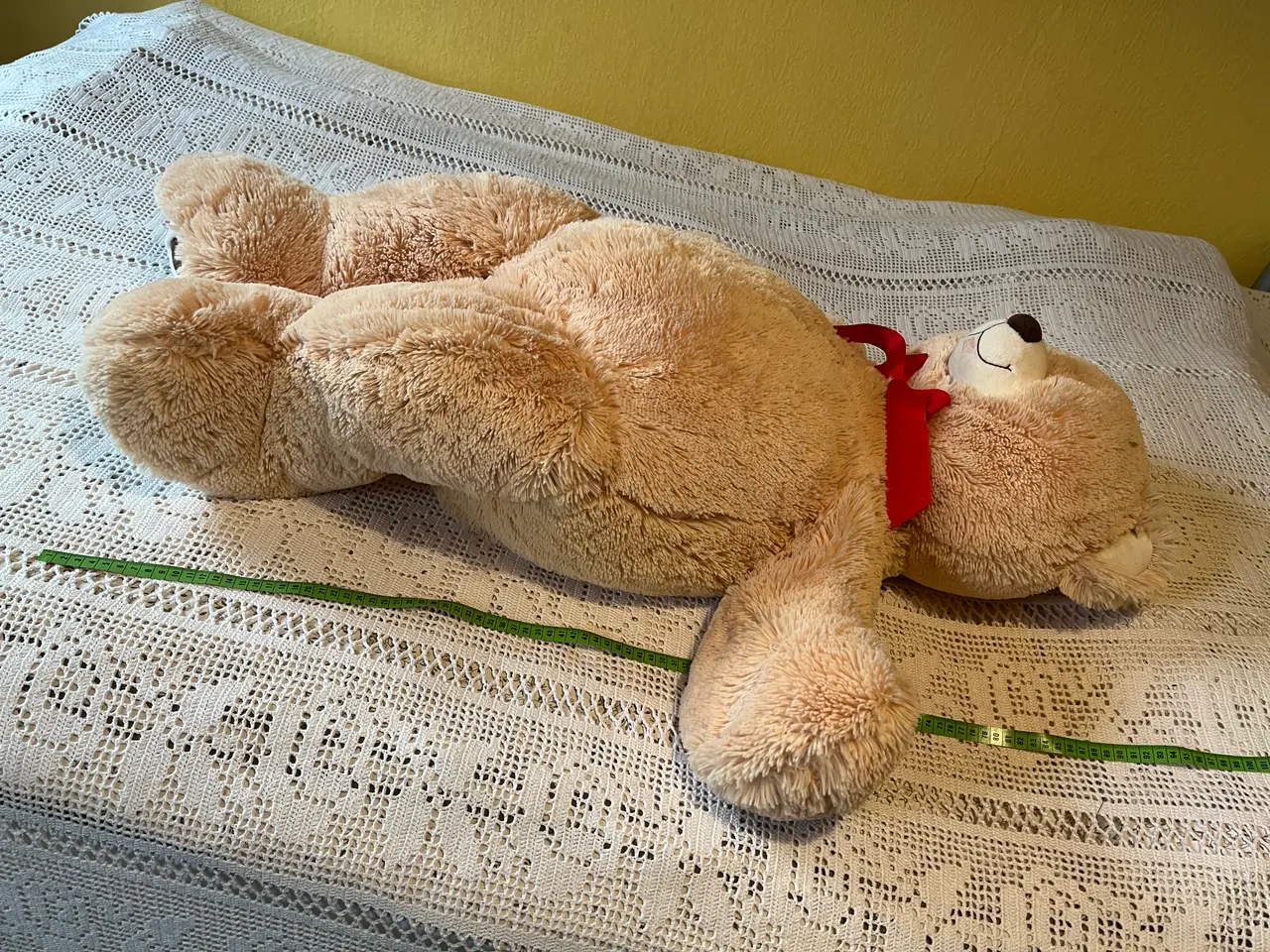 Billede 2 - Stor bamse 100cm og isbjørn 75cm