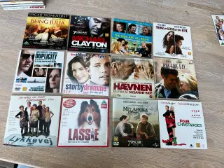DVD 2,- stk alle til 75 ,- ( 68 film )