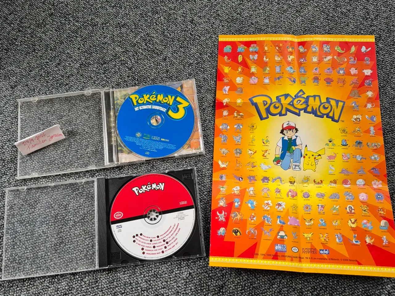 Billede 1 - Pokemon cder med soundtrack