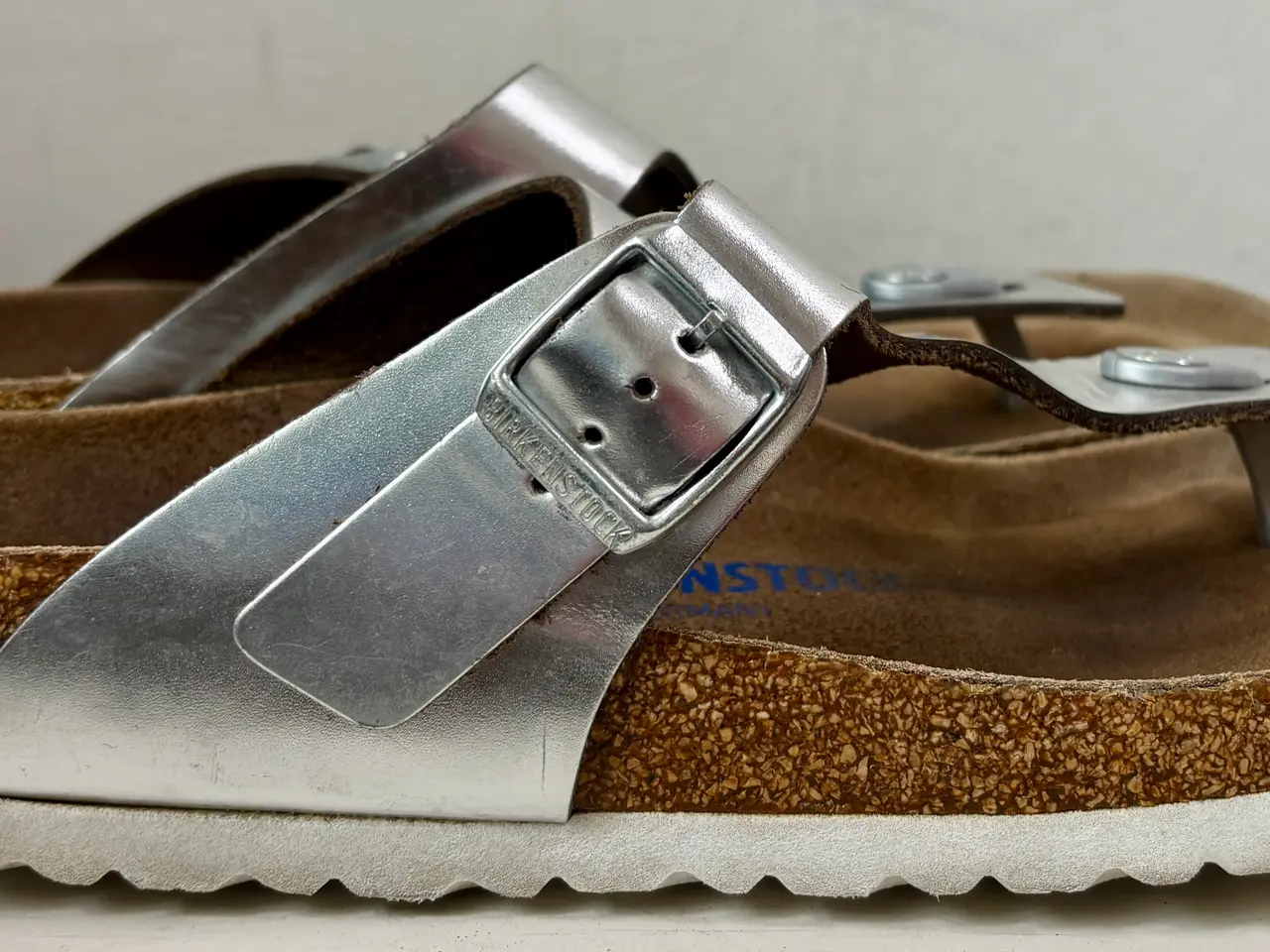 Billede 4 - Birkenstock, Gizeh sølv, str 41