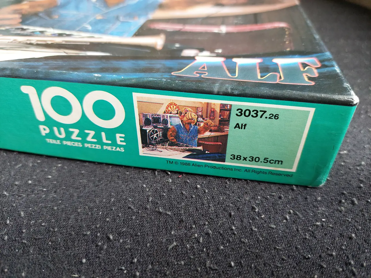 Billede 5 - Originalt retro ALF puslespil (1980’erne)