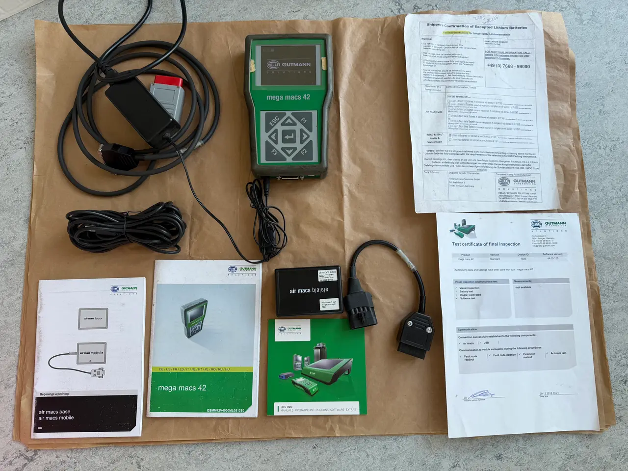 Billede 3 - Diagnosetester Mega Macs 42 HELLA Gutmann – 7032