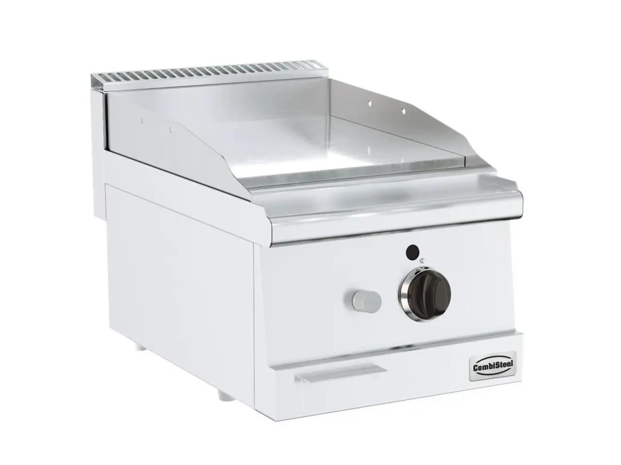 Billede 1 - Gas Stegeplade – krom glat – B400 x D600 x H300 mm