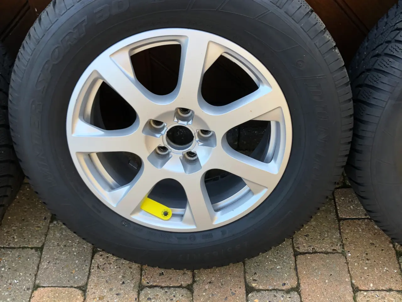 Billede 4 - Originale Audi fælge med vinterdæk 
