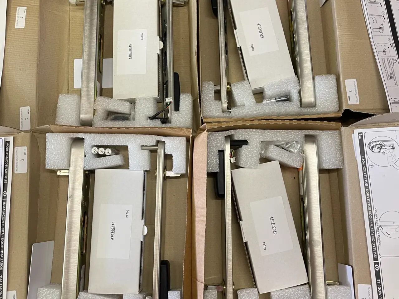 Billede 1 - 4 stk. ASSA ABLOY SMARTair elektroniske dørlåse – 