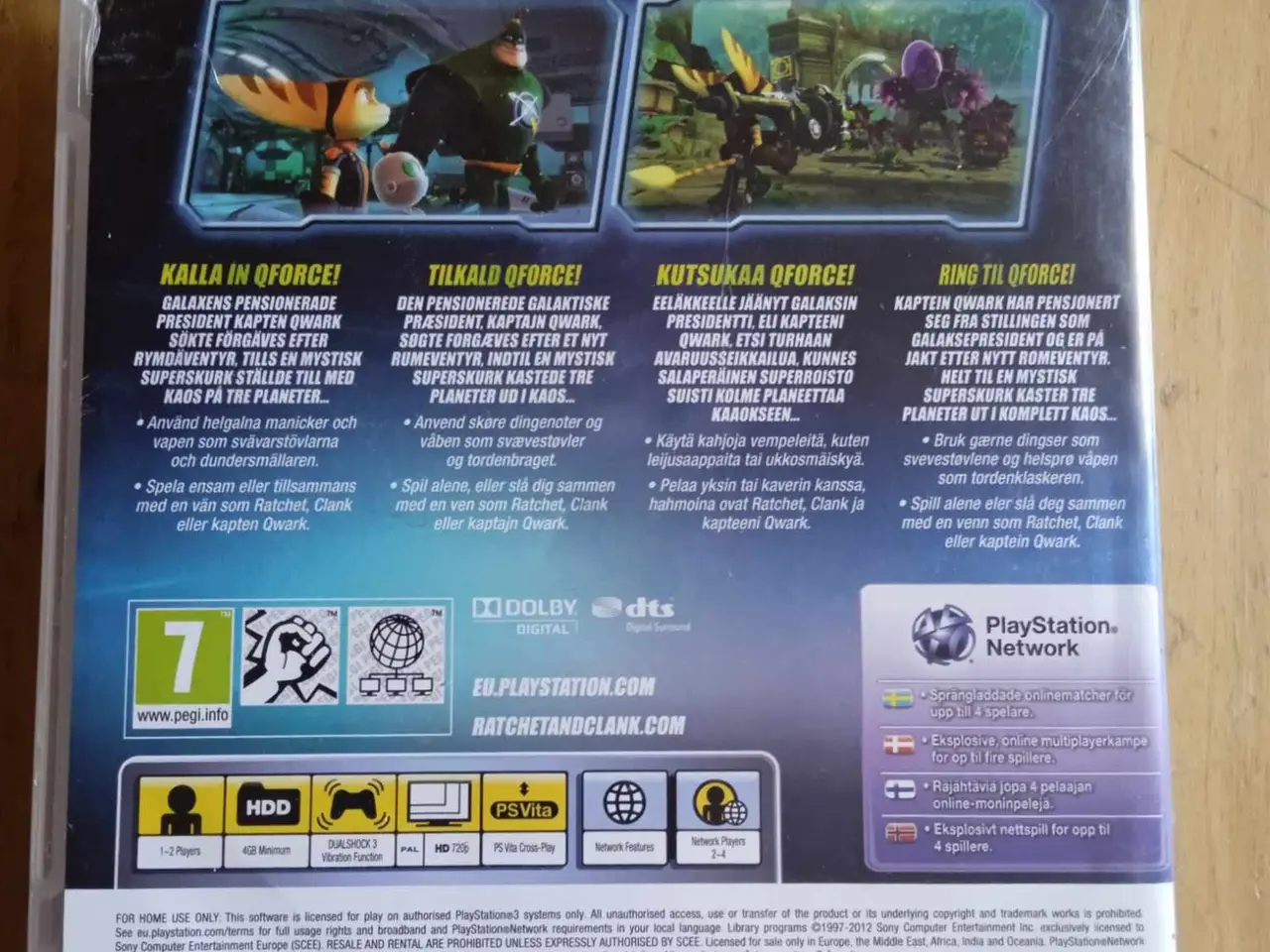 Billede 2 - Ratchet & clank Qforce ps3