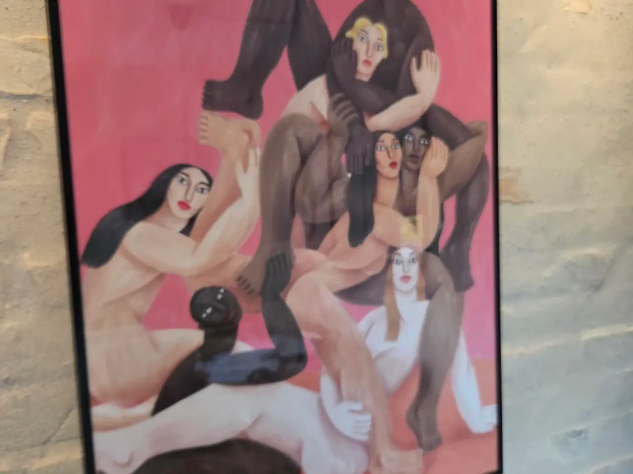 Billede 1 - Plakat I aluramme Pegan Hevaen By Cépé 