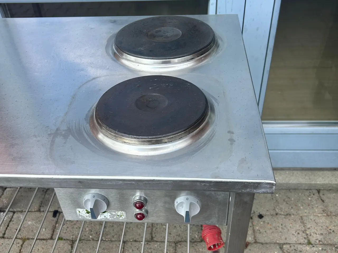 Billede 3 - Rullebord - rustfri - 2 kogeplader