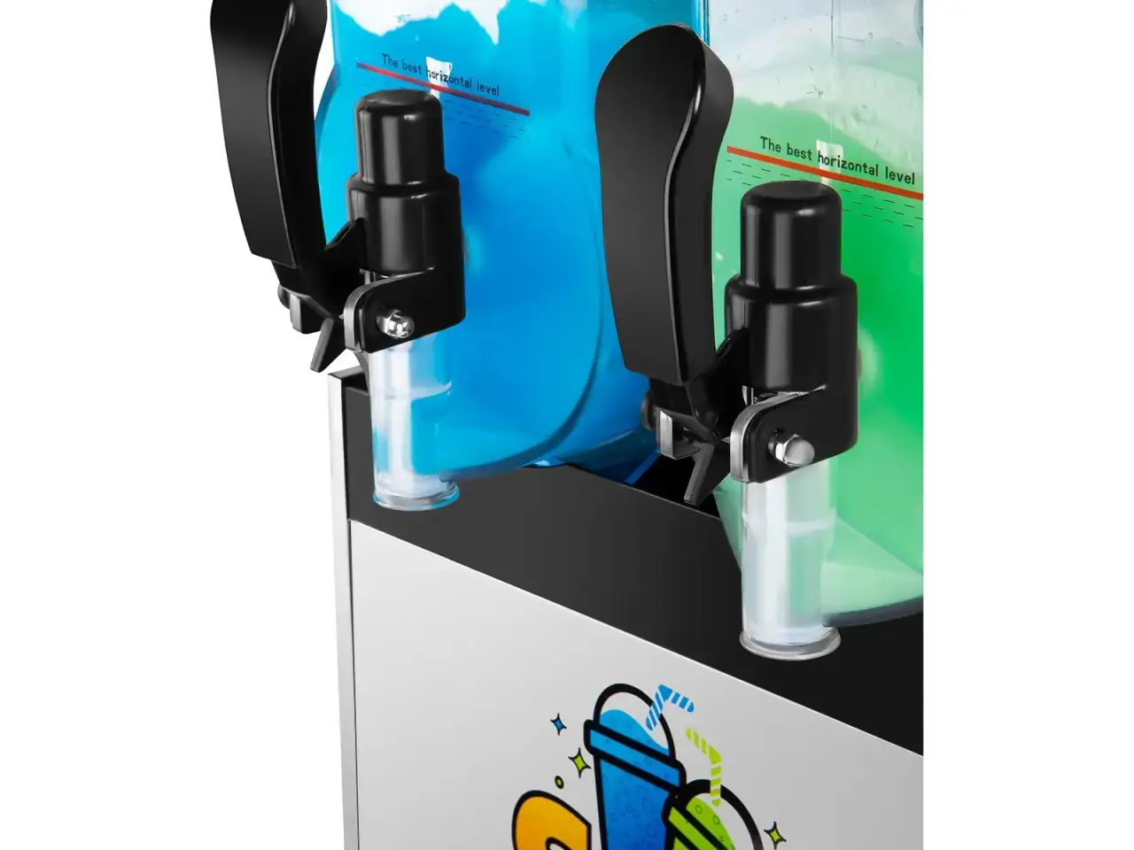 Billede 4 -  Slush ice-maskine – 2 x 15 liter – LED