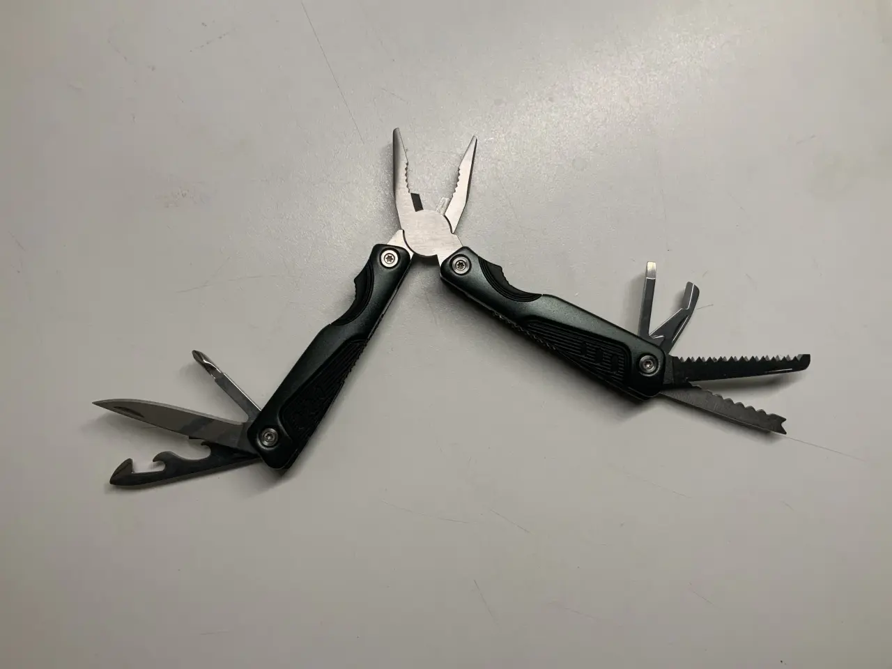Billede 5 - Bælteetui Multitool tang med kniv og sav