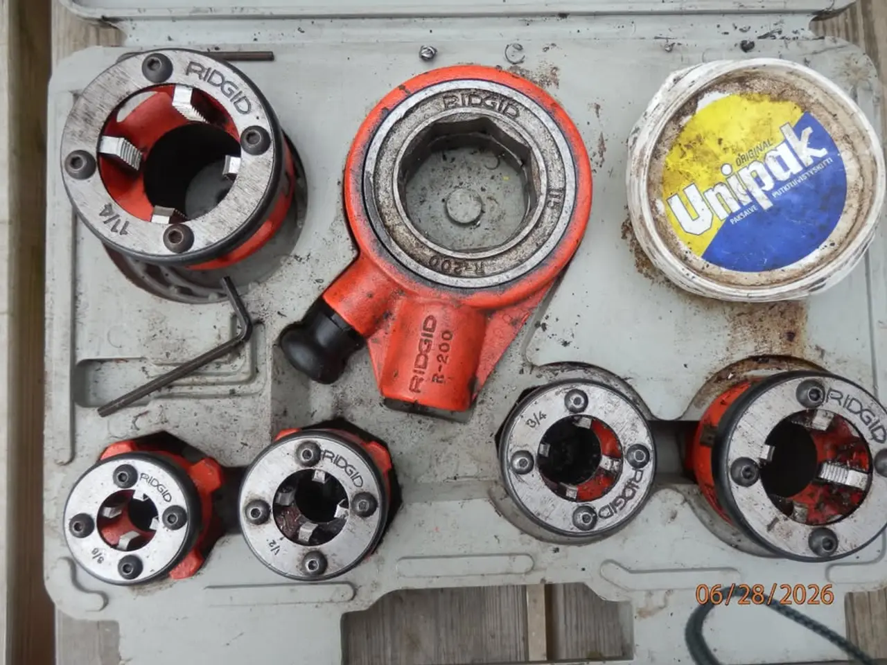 Billede 2 - Ridgid Gevindskærersæt 1300 Kr.