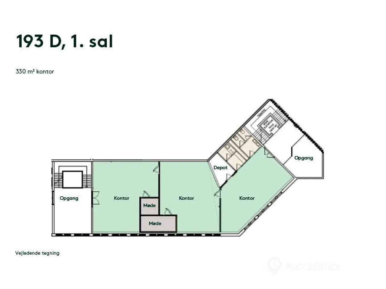 Billede 7 - Kontorlejemål på 330 m²