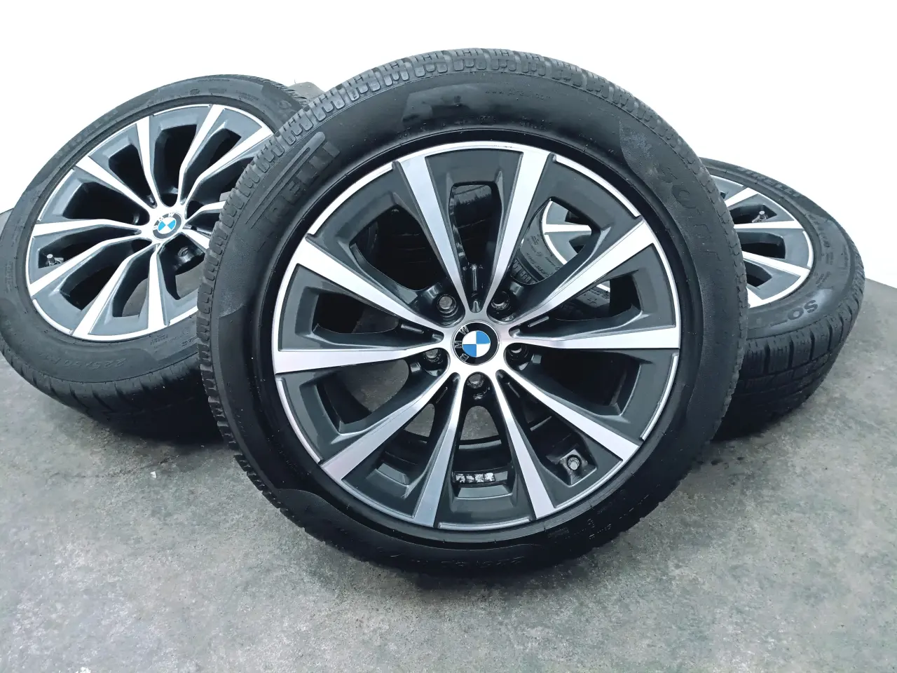 Billede 6 - 5x112 17" ET30 nav 66,6ø BMW vintersæt inkl.TPMS