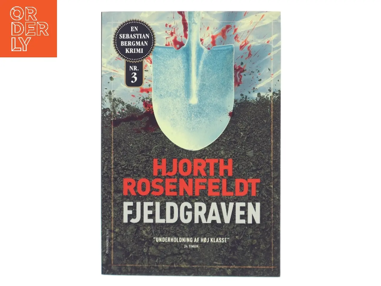 Billede 1 - Fjeldgraven : kriminalroman af Michael Hjorth (f. 1963-05-13) (Bog)
