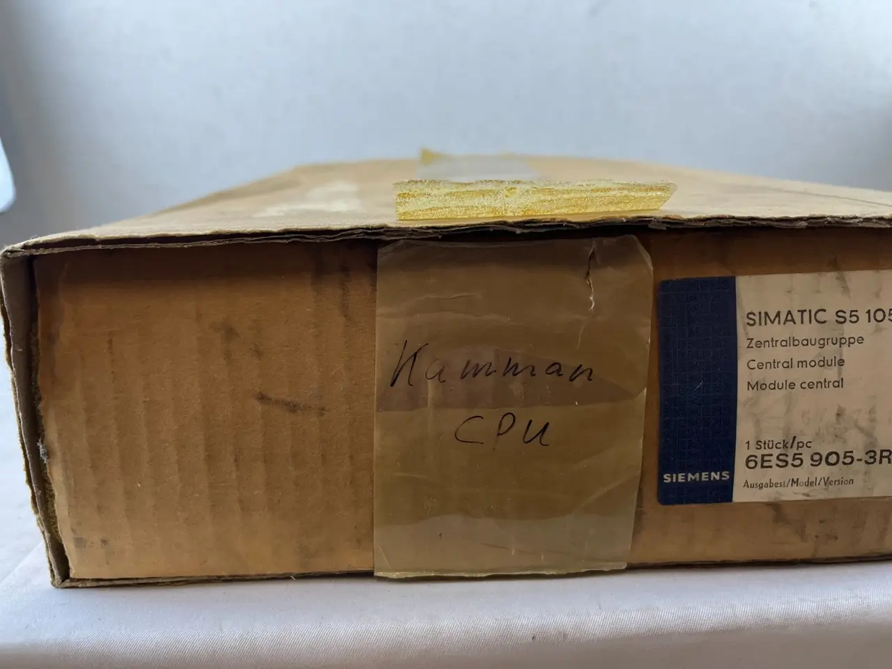 Billede 6 - Siemens SIMATIC S5-105R CPU905 Central modul 6ES5