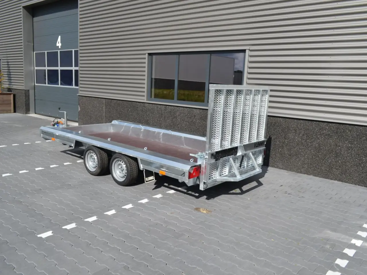 Billede 2 - VLEMMIX MA354015 Maskintrailer