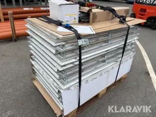 Loftlem / inspektionslem Troldtek Fin - hvid - 25 styks