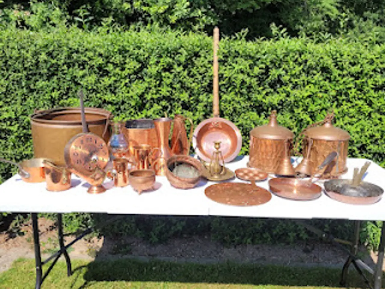 Billede 1 - Diverse Kobberting Gryder og pander