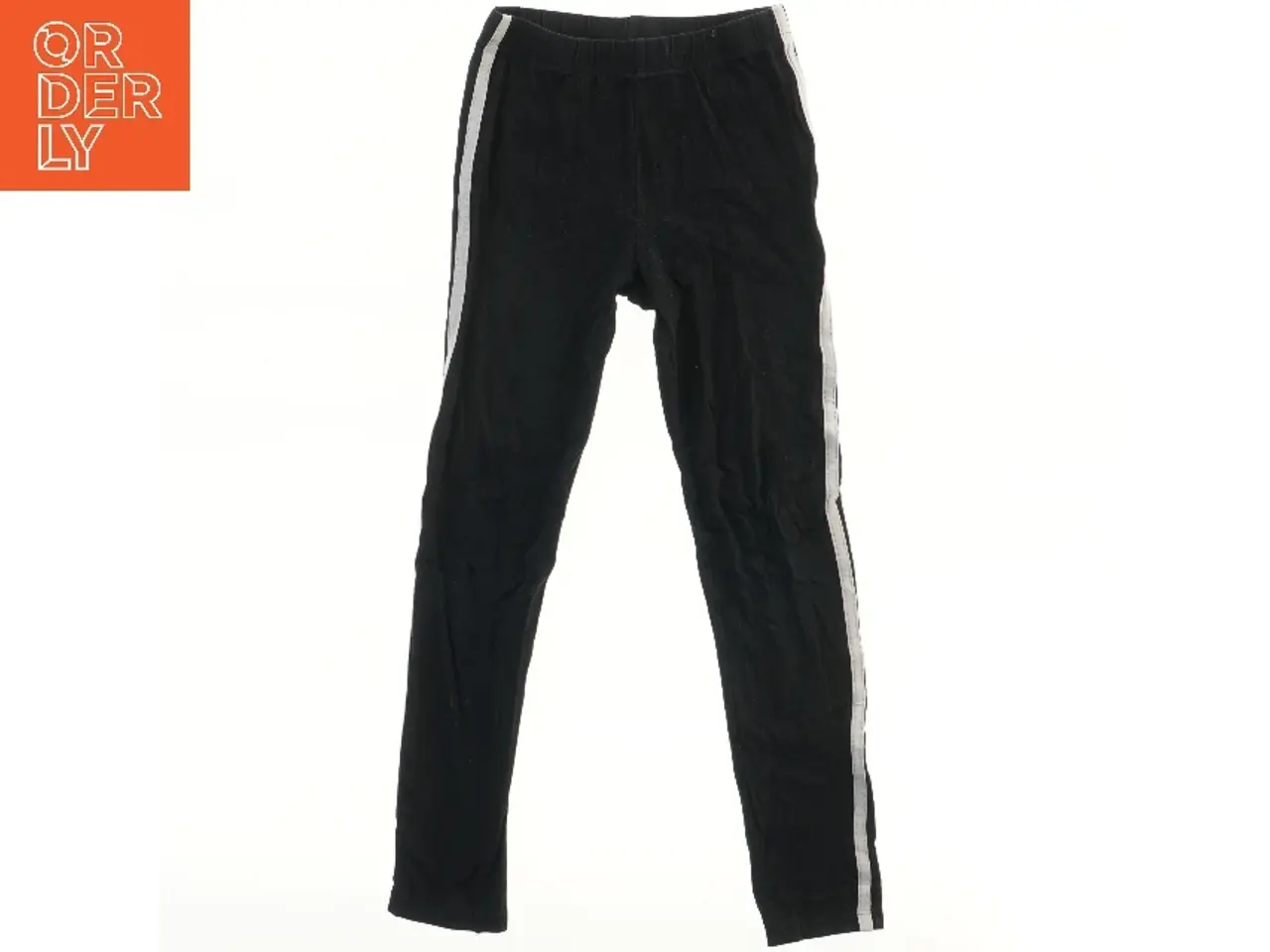 Billede 1 - Sorte leggings med hvide striber fra VRS (str. 122)