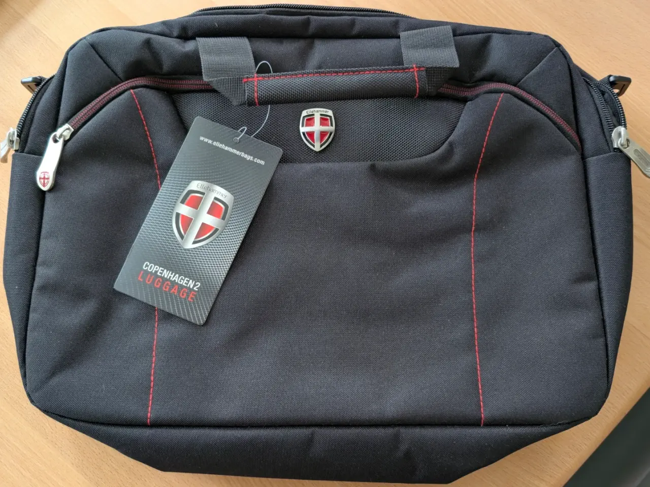 Billede 1 - Ellehammer attaché taske 