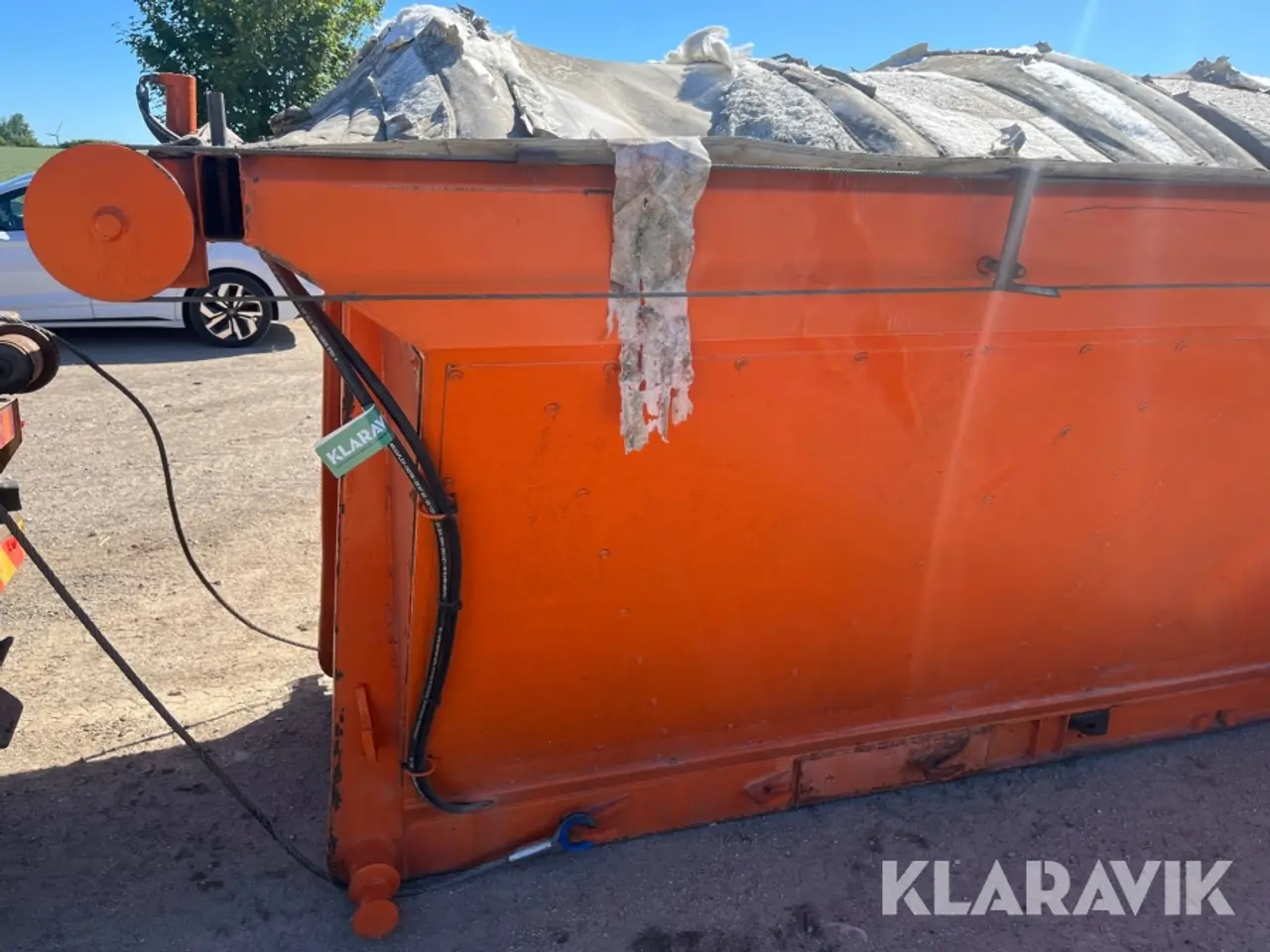 Billede 12 - Containerlad Asfalt Isoleret
