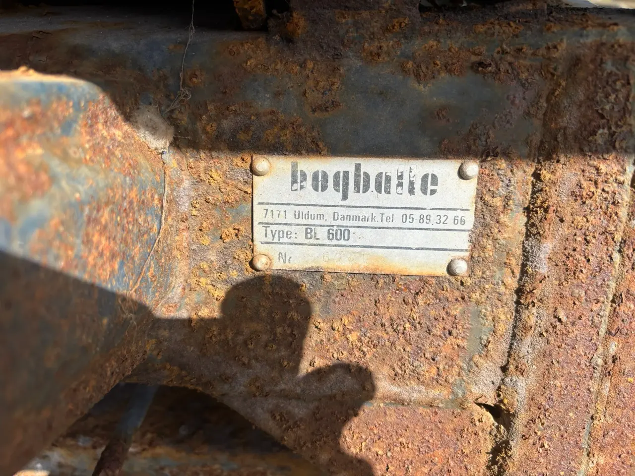 Billede 3 - Bøgballe BL1000 gødningsspreder med hydraulik
