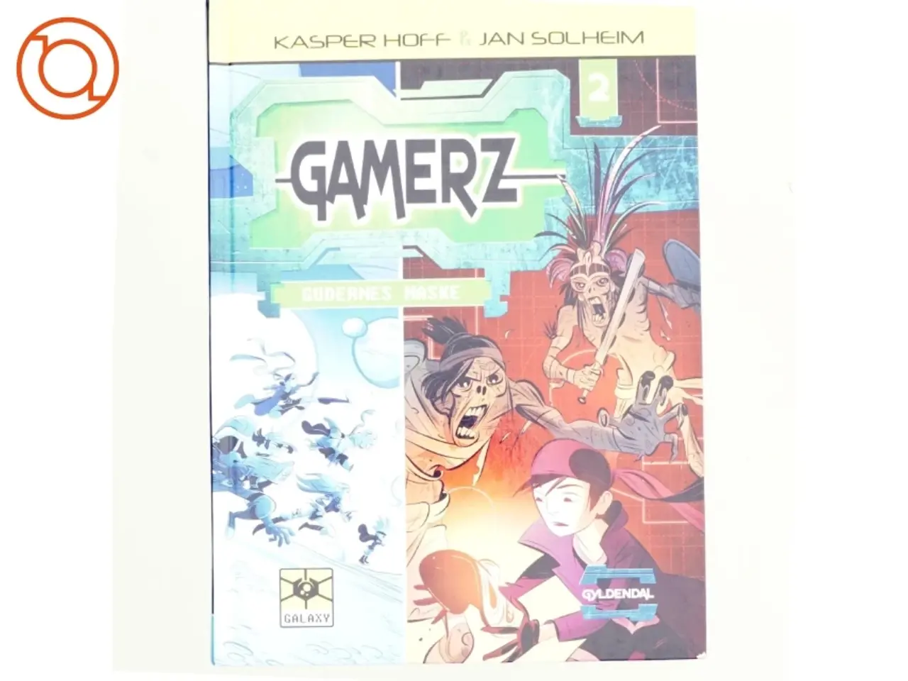 Billede 1 - GAMERZ, Gudernes maske af Kasper Hoff (Bog)