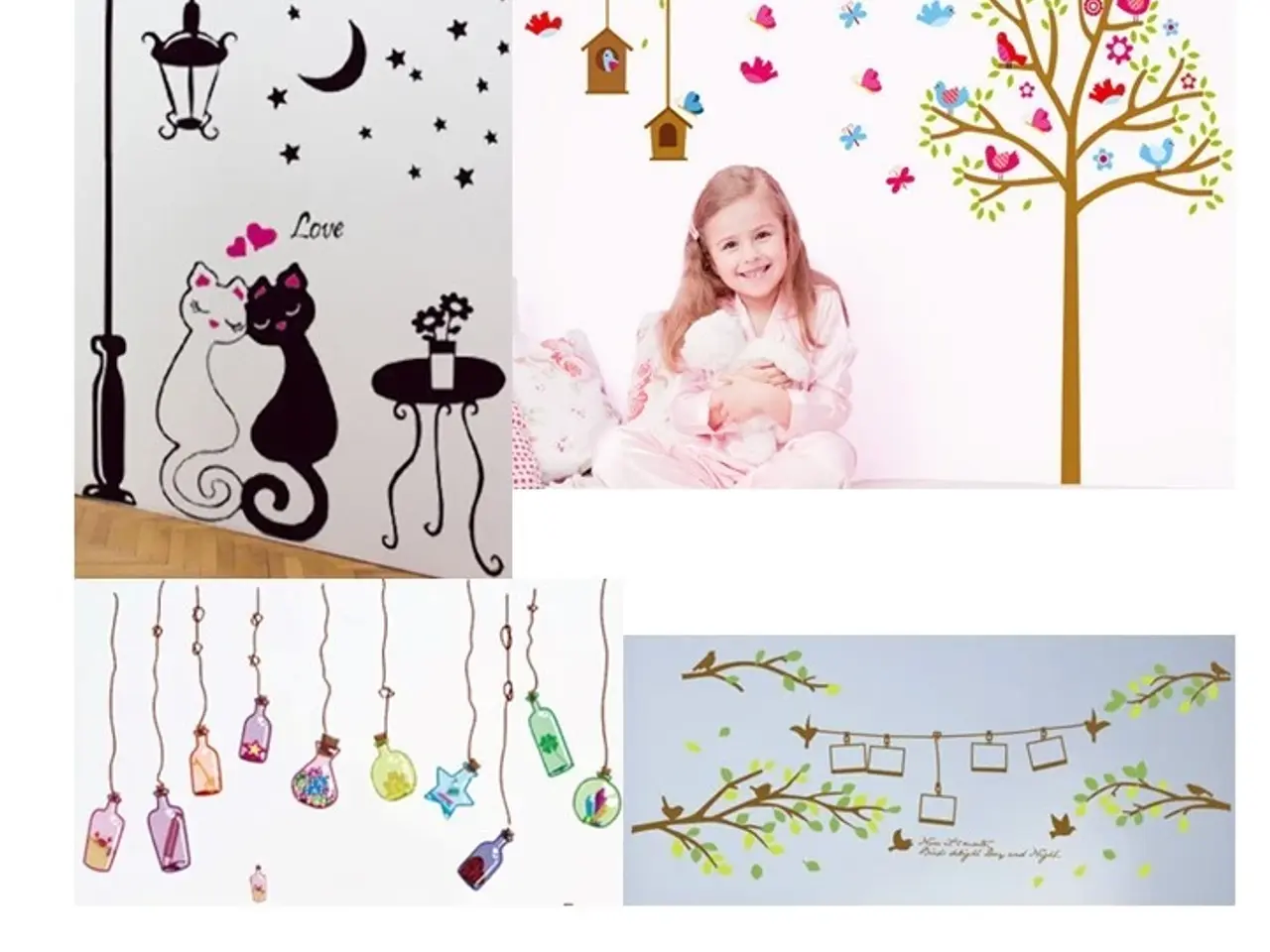 Billede 2 - Parti med 740 wallstickers