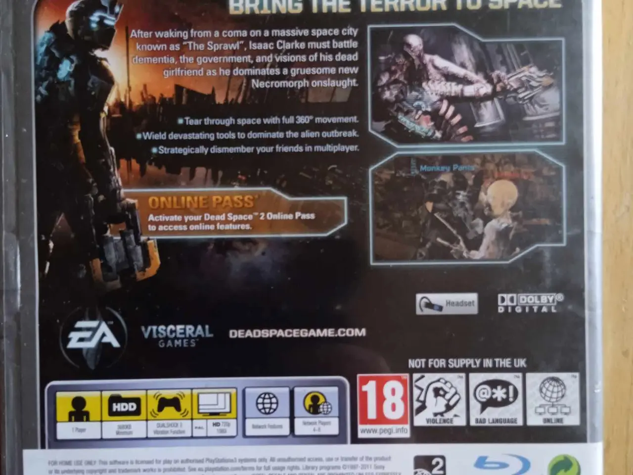 Billede 6 - Dead space trilogi PS3 - Dead space 1,2 og 3