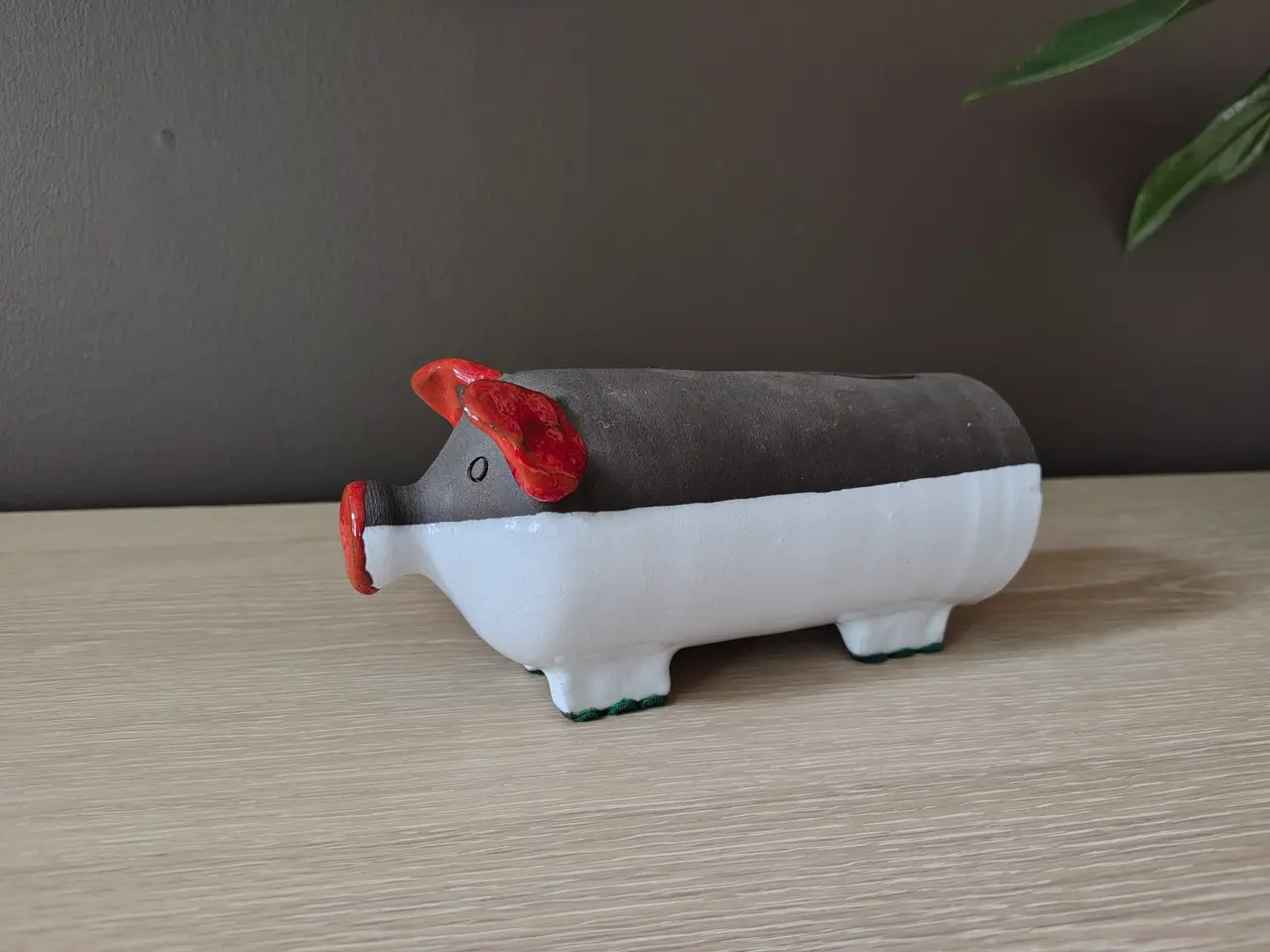 Billede 1 - Flot keramik pølsegris