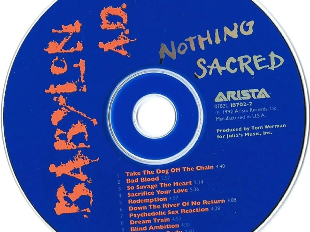 Billede 3 - Babylon A.D. – Nothing Sacred – CD
