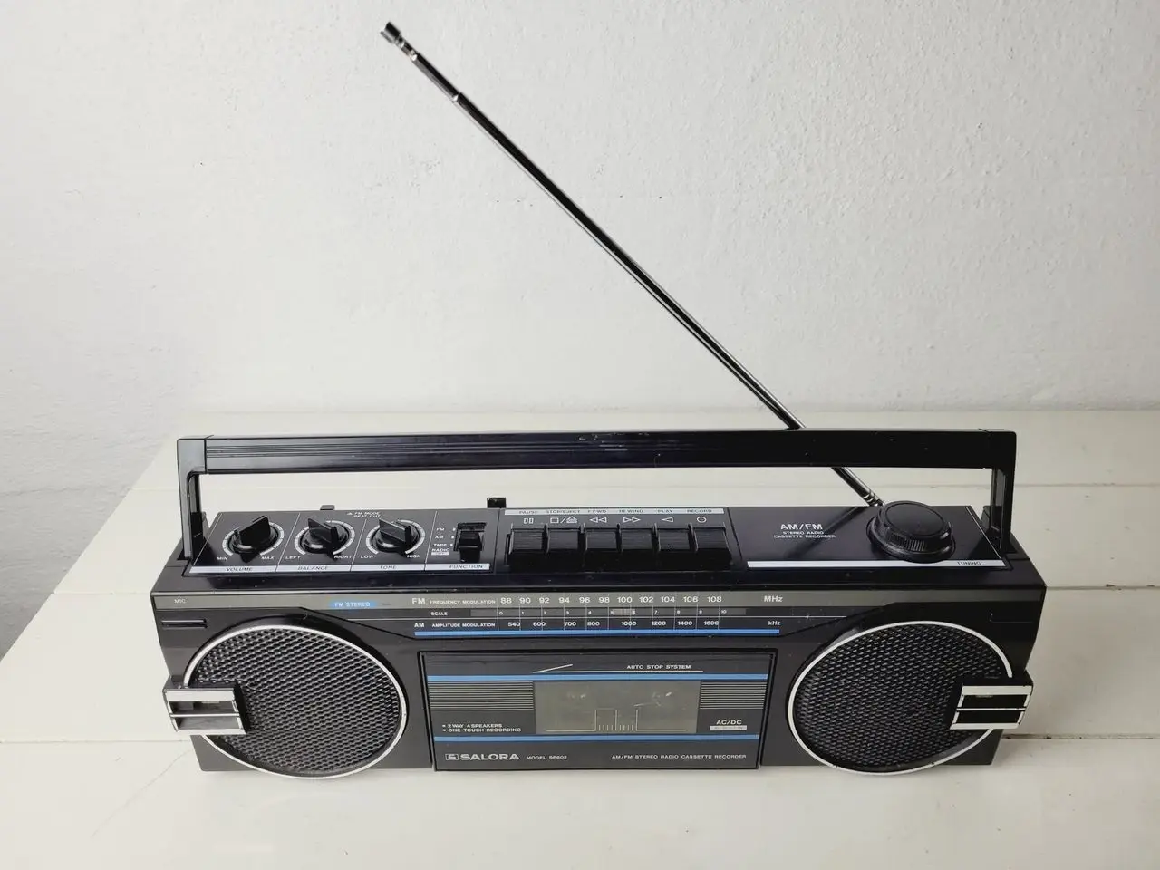 Billede 4 - ⭐️- Salora – Klassisk Radio og Kassettebåndoptager